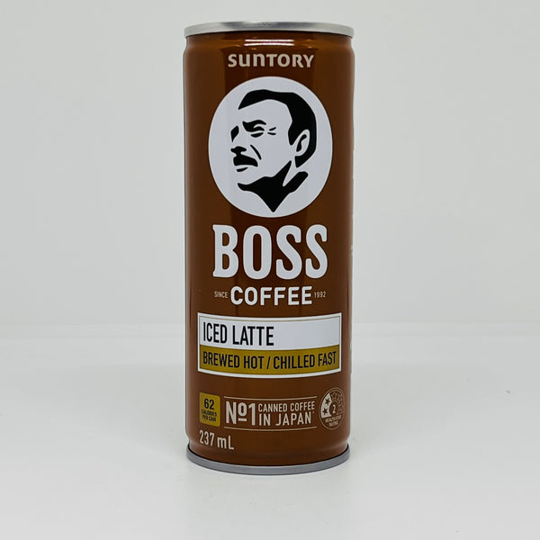 BOSS COFFEE Iced Latte 237mL