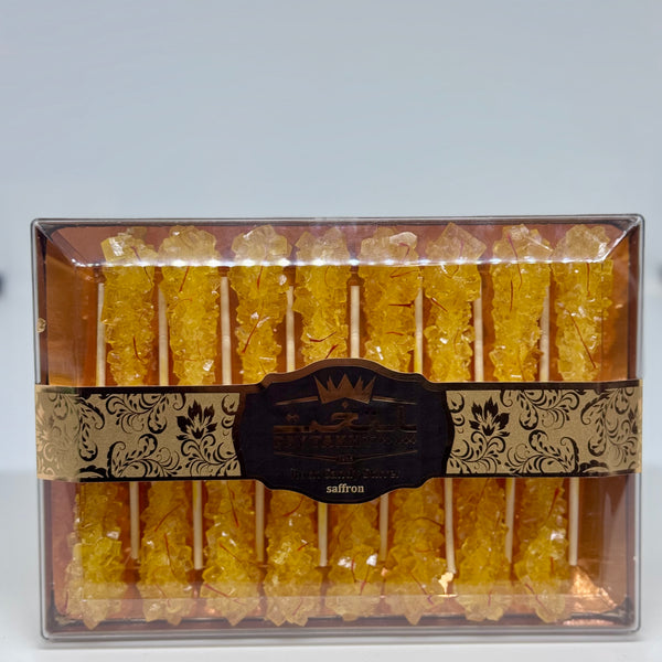 KASRA Saffron Nabat w/ Stick 300g