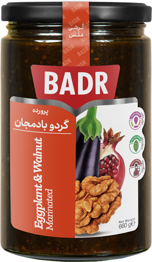 BADR Marinated Eggplant w/ Walnut & Pomegranate 610g