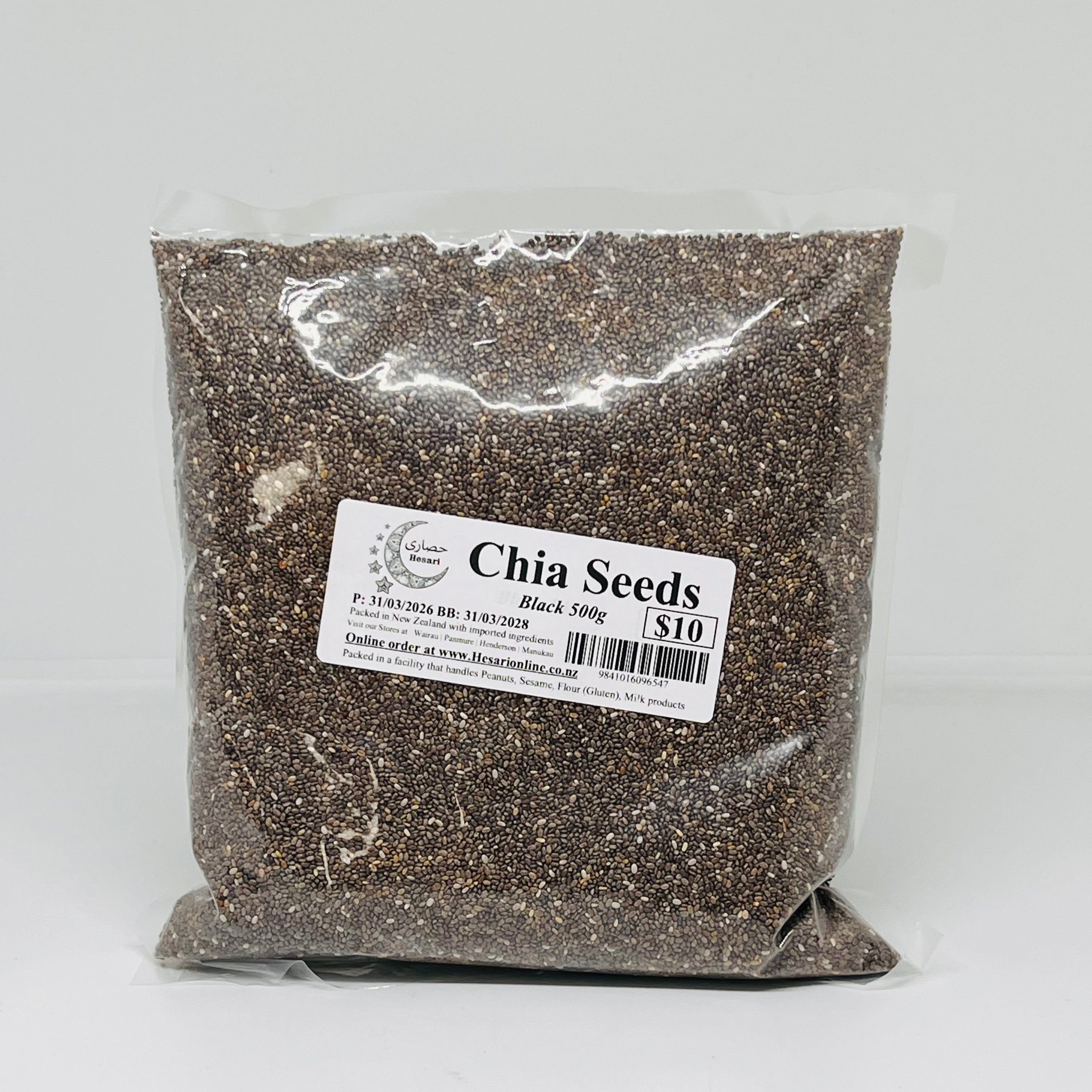 HESARI Chia Seeds Black 500g