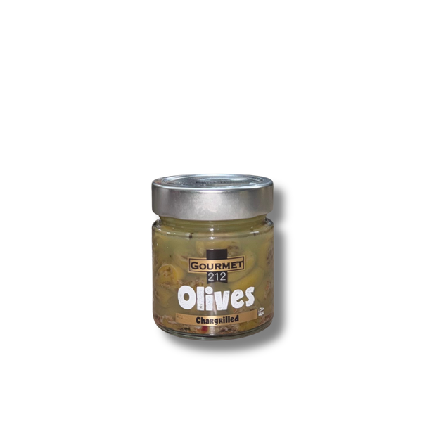 GOURMET212 Grilled Green Olives 200g