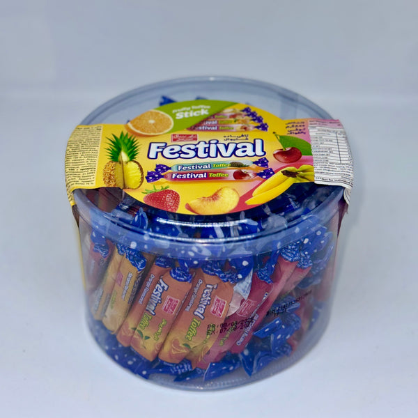 SHIRIN ASAL 'Festival' Pencil Toffee Mixed Fruit 900g