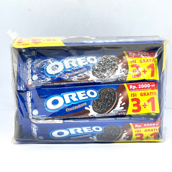 OREO Chocolate Sandwich Biscuits w/ Chocolate 12PK 331.2g
