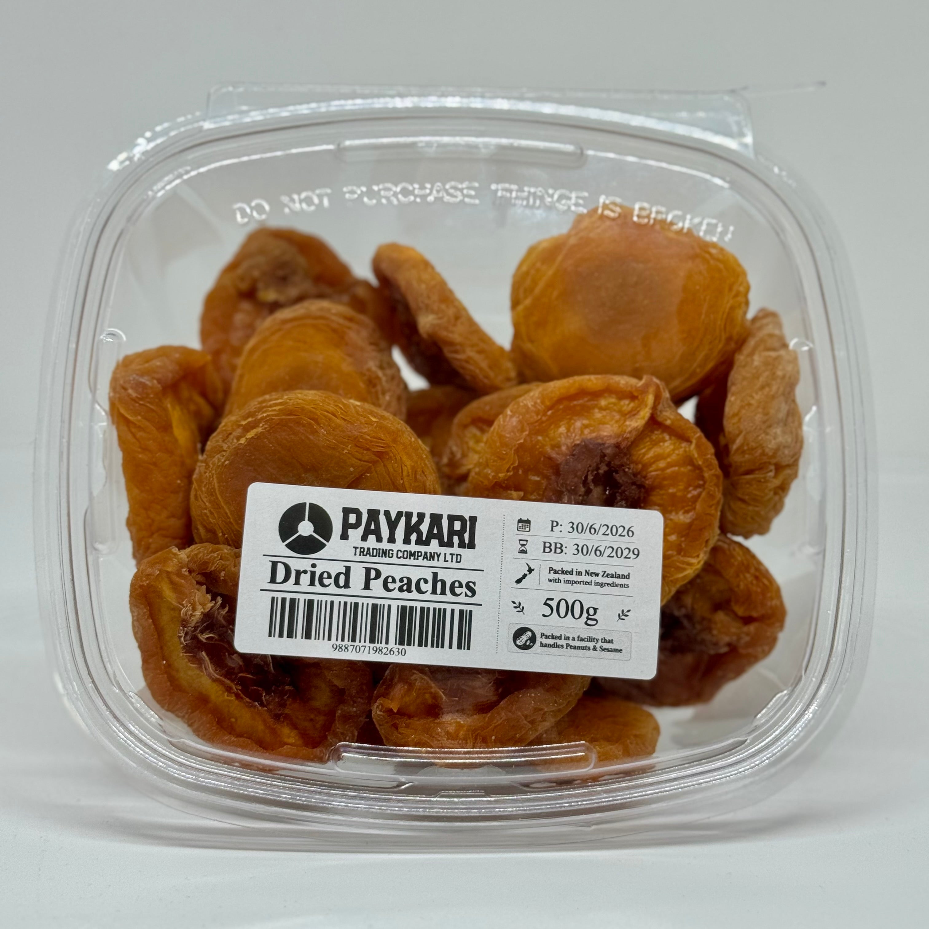 PAYKARI Dried Peach XL Container 500g