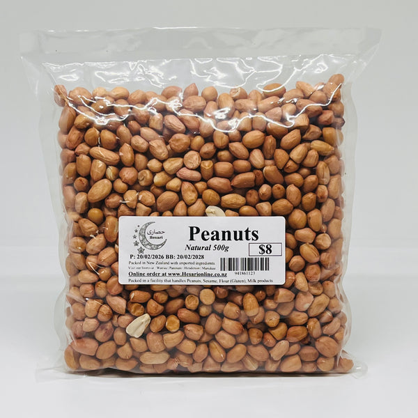 HESARI Blanched Large Peanuts 500g
