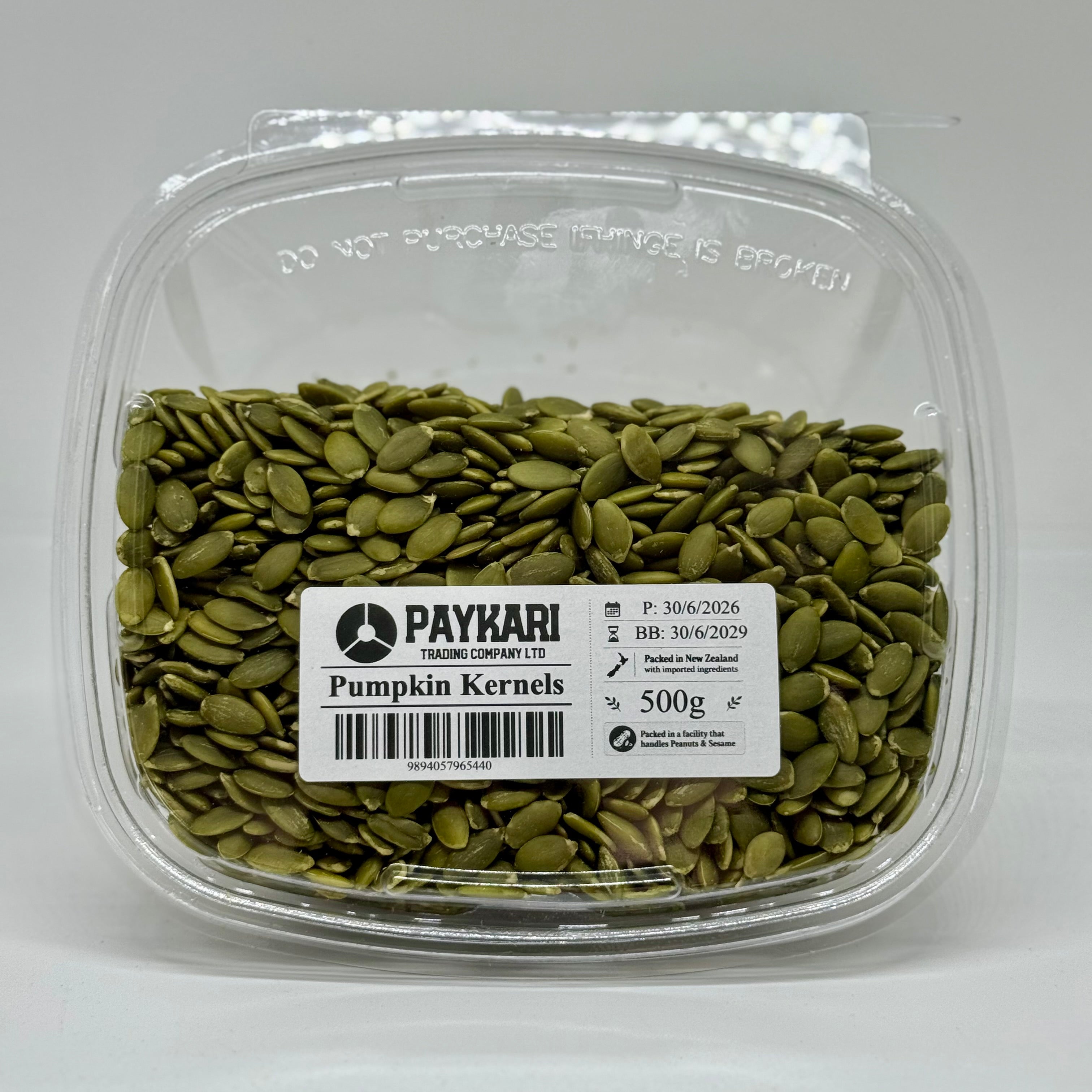 PAYKARI Pumpkin Seed Kernels Container 500g