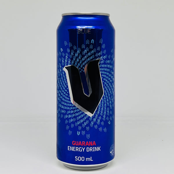 V Blue Guarana Energy Drink 500mL