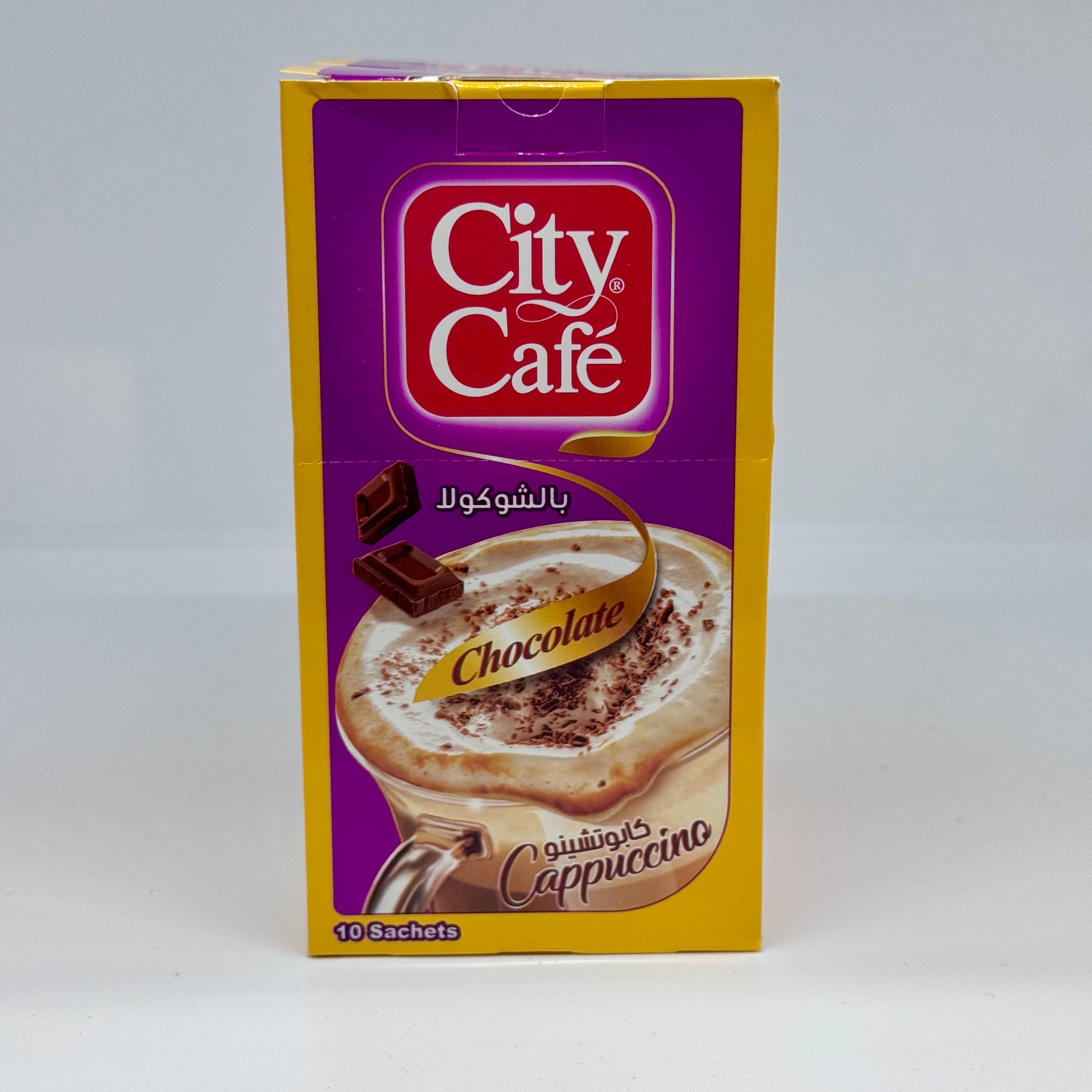 HAMWI City Cafe Chocolate Cappuccino Coffee - 10 Sachets 170g