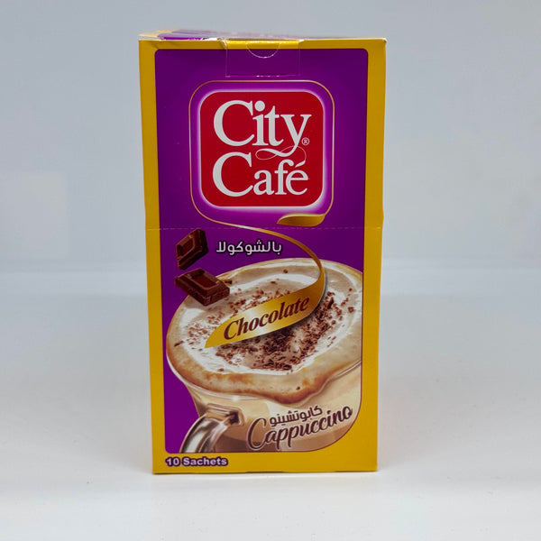 HAMWI City Cafe Chocolate Cappuccino Coffee - 10 Sachets 170g