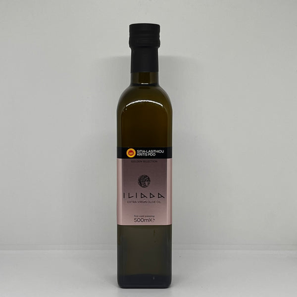 ILIADA Sitia Lasithiou Kritis PDO Extra Virgin Olive Oil 500mL