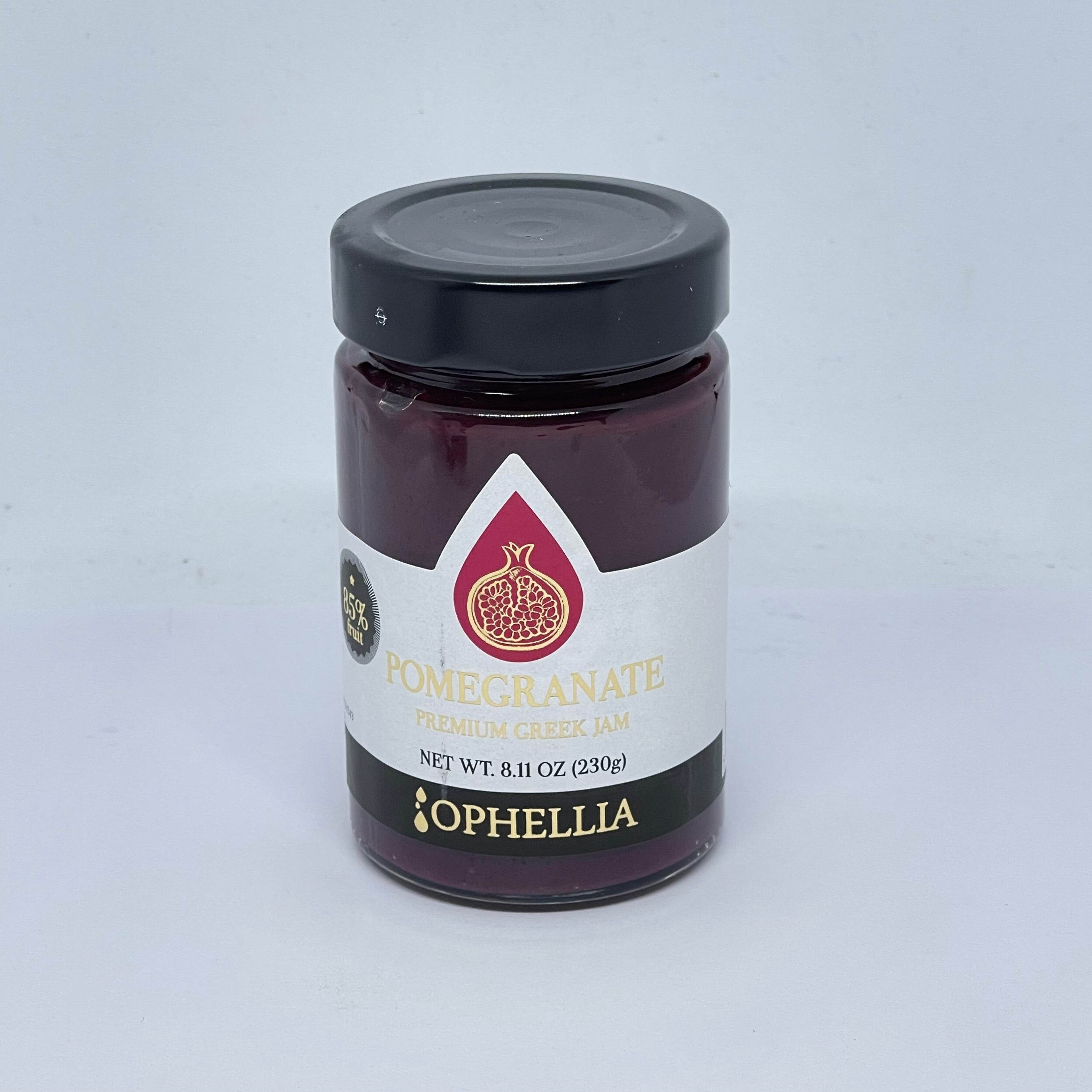 OPHELLIA Pomegranate Jam 85% 230g