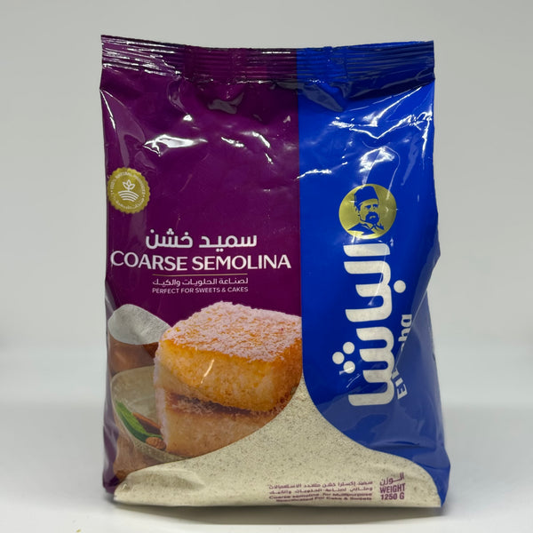 ELBASHA Coarse Semolina / Sooji Flour 1.2kg