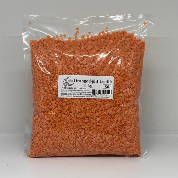 HESARI Orange Split Lentils 1kg