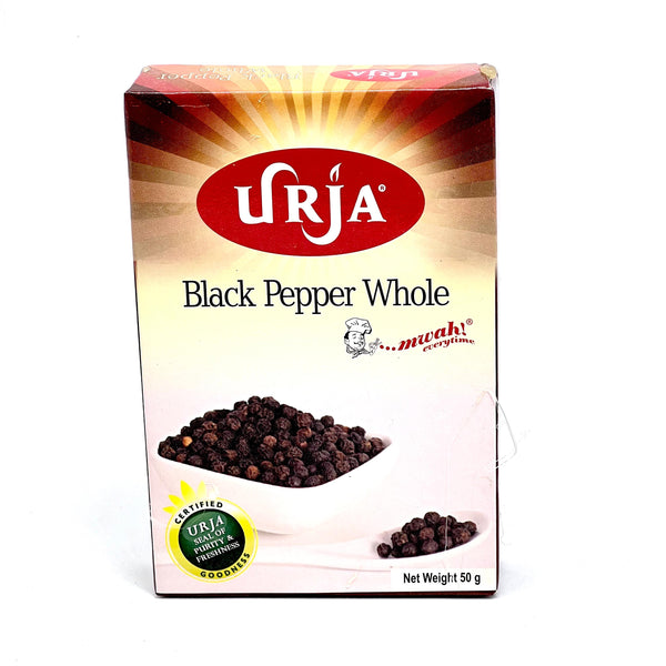 URJA Black Peppercorns 50g