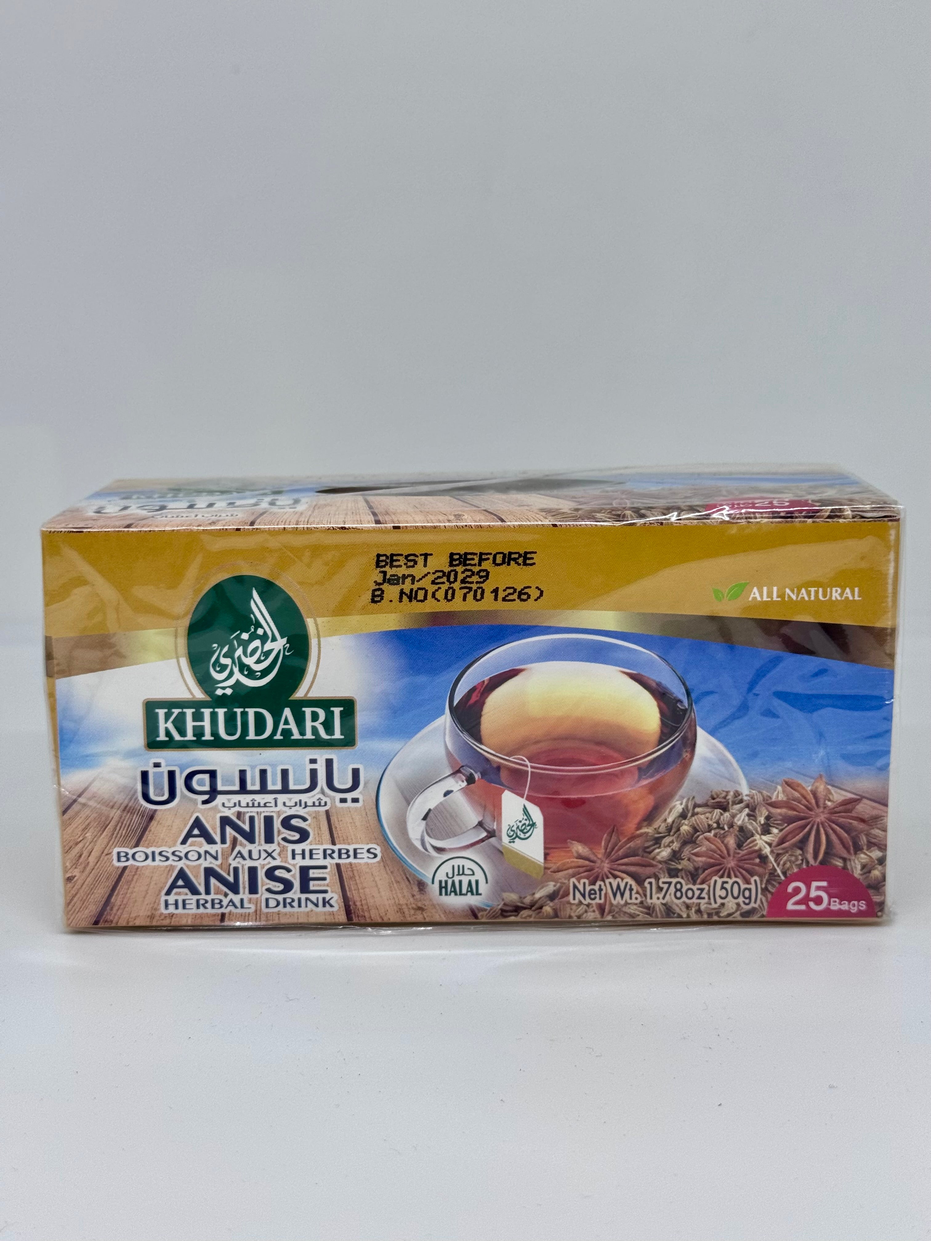 ALKHUDARI Anise Tea 25TB