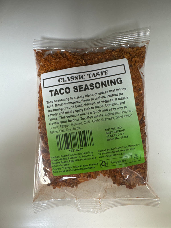 CLASSIC TASTE Taco Seasoning 50g