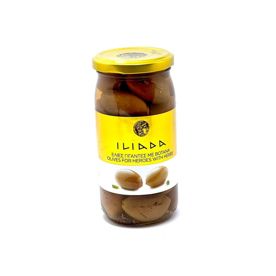 ILIADA Goliath Olives w/ Herbs 370g