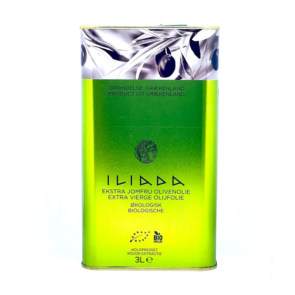 ILIADA Organic Extra Virgin Olive Oil 3000mL