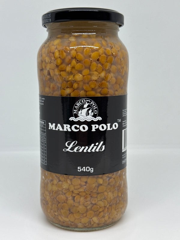MARCO POLO Lentils in Brine 540g