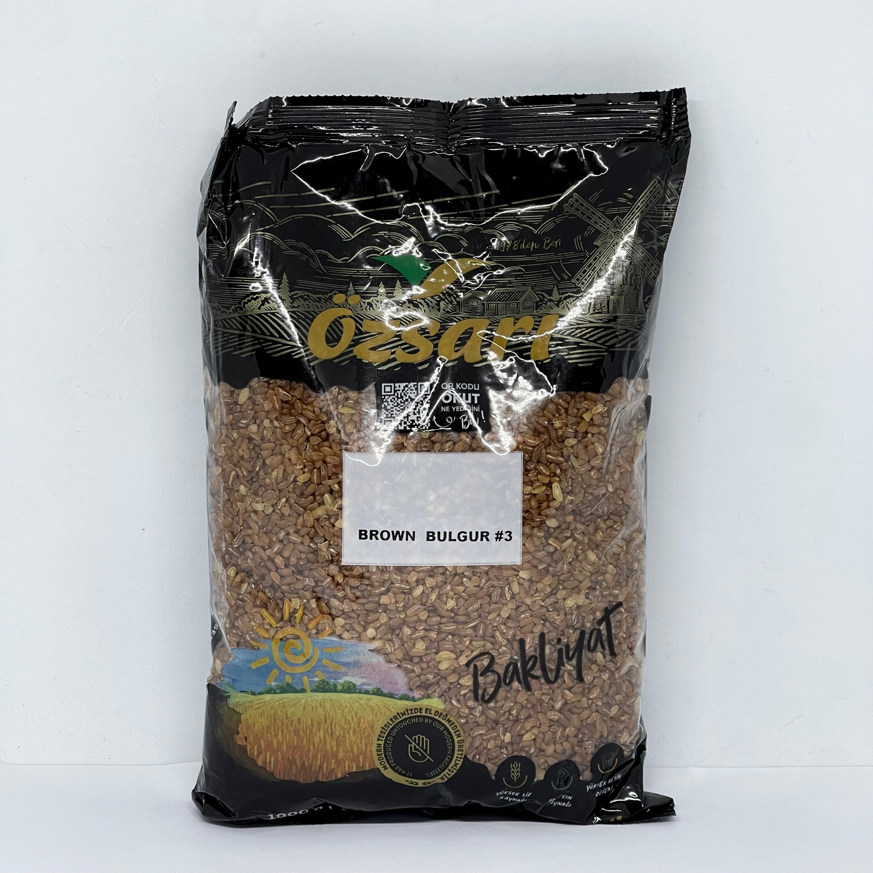 OZSARI Brown Coarse Bulgur 1kg