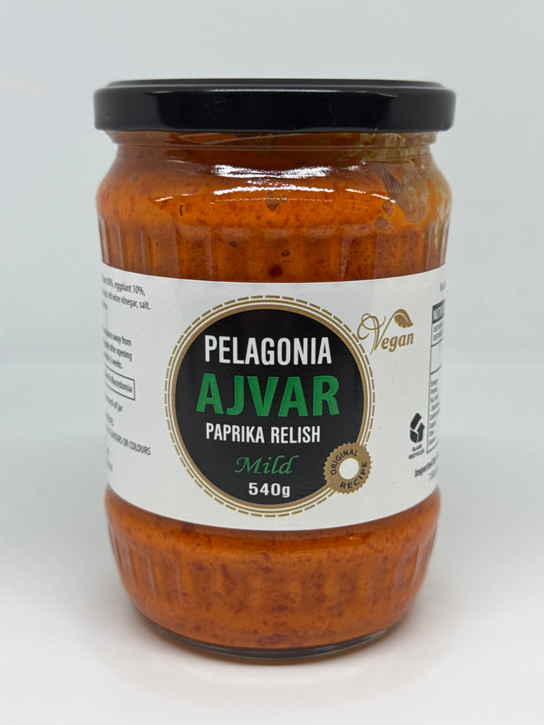 PELAGONIA Paprika Relish Ajvar Mild 540g