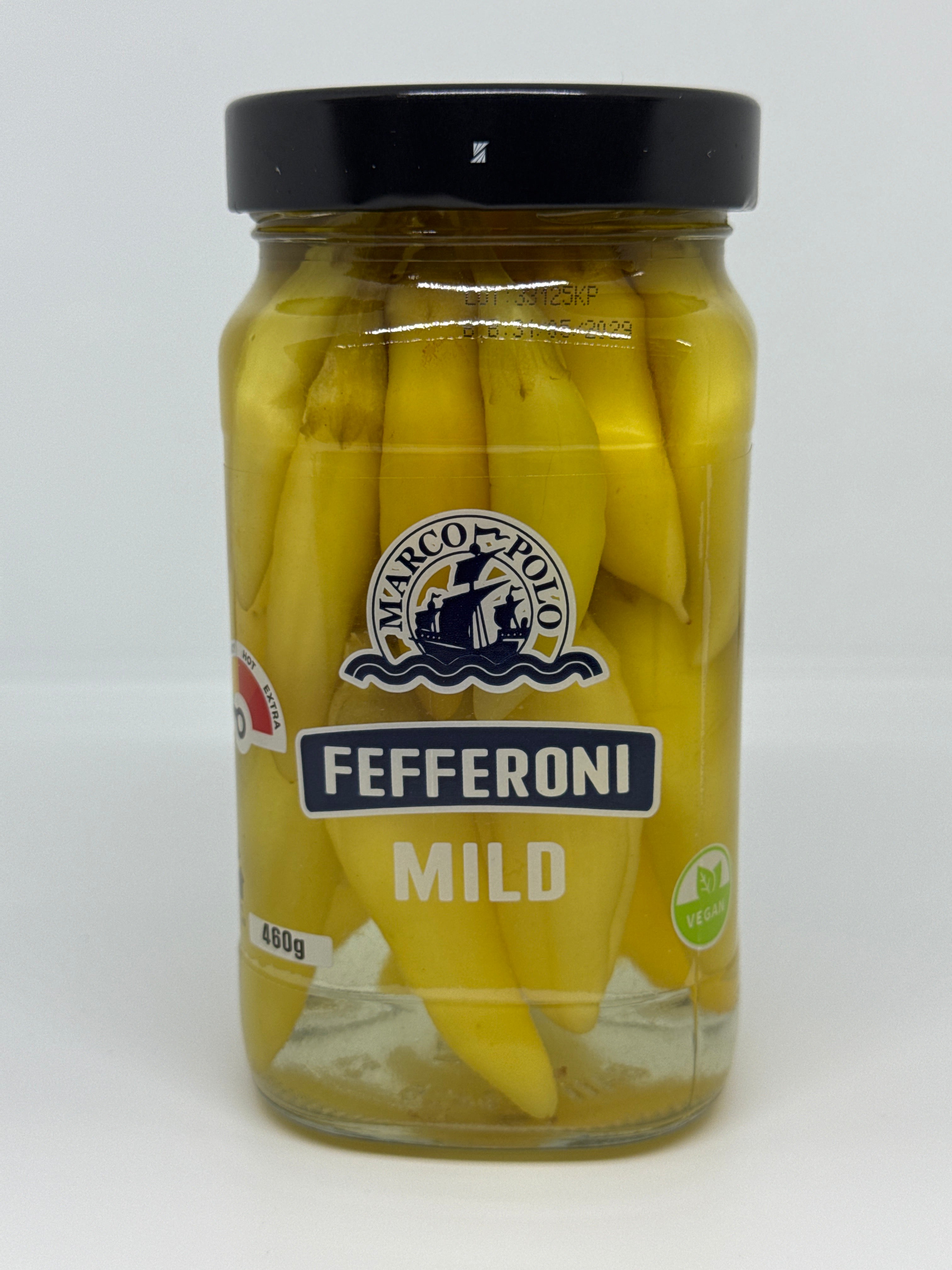 MARCO POLO Mild Fefferoni Peppers 480g