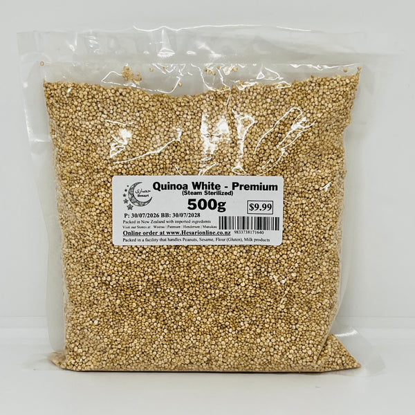 HESARI Premium Quinoa White Steam Sterilized 500g
