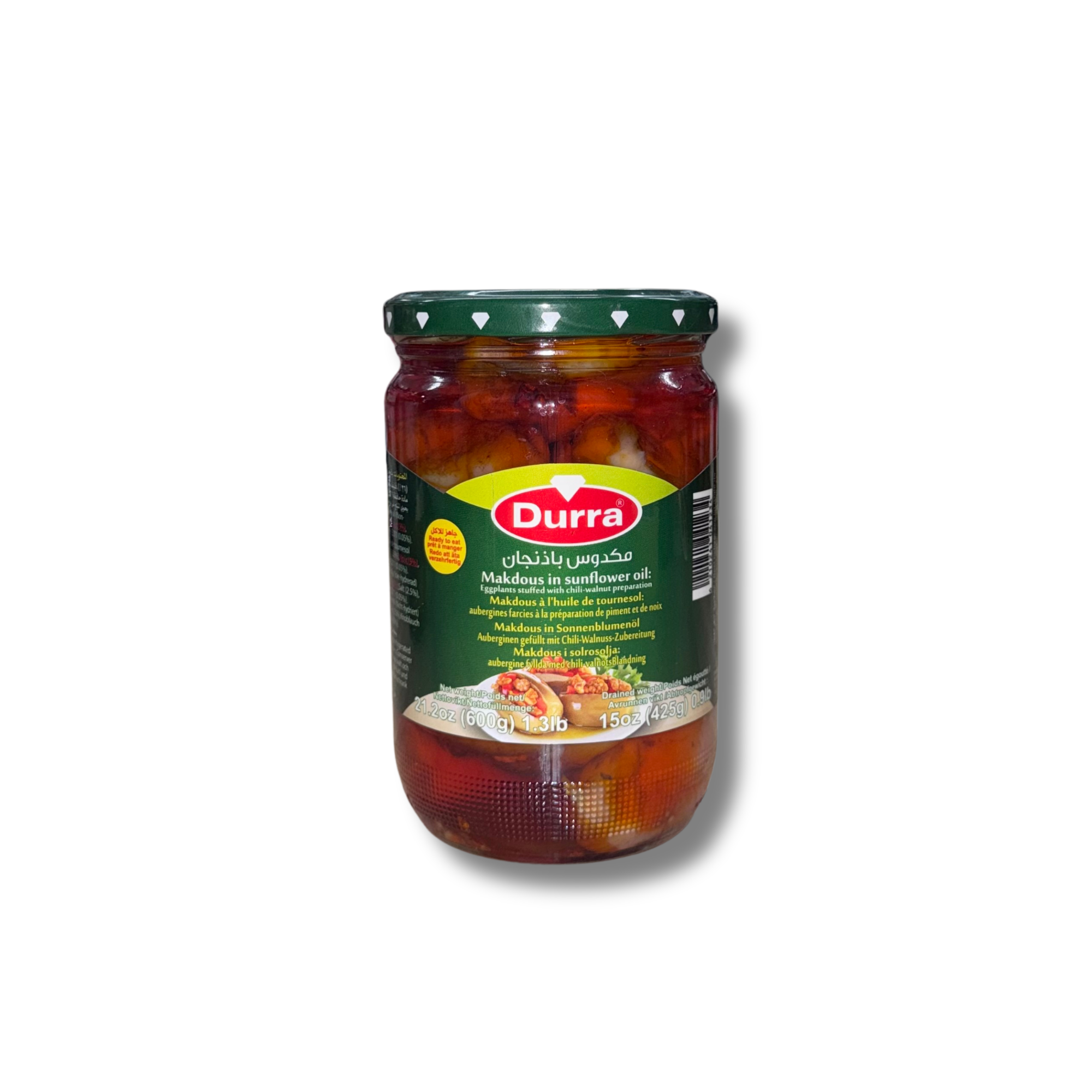 DURRA Stuffed Eggplant Makdous 600g