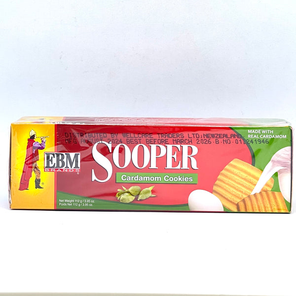 EBM Sooper Cardamom Cookies 112g