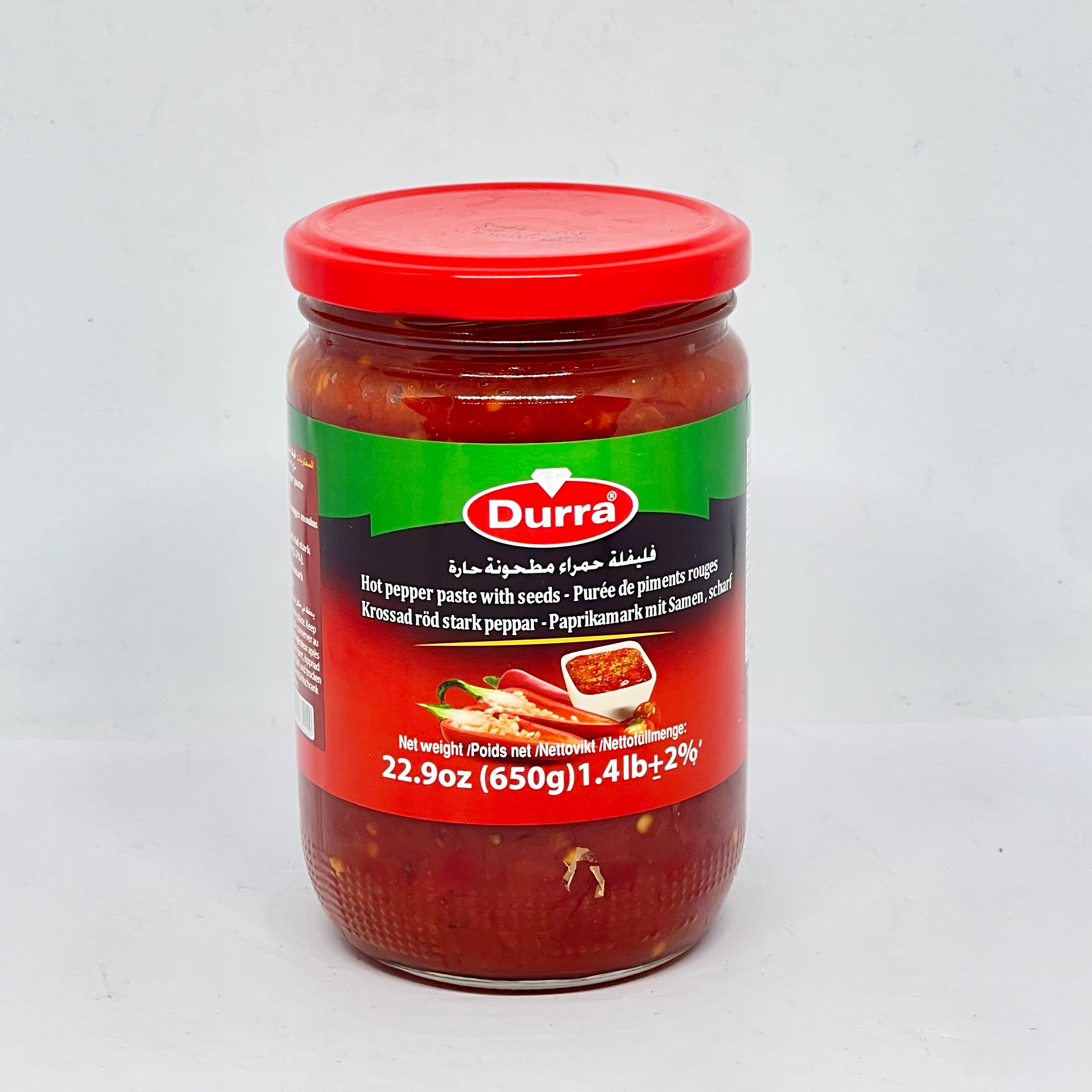 DURRA Crushed Red Hot Peppers 650g