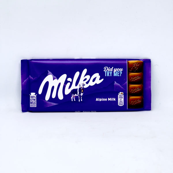 MILKA Alpine Milk Chocolate 80g