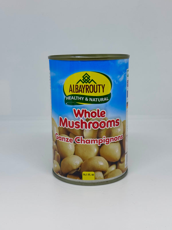 ALBAYROUTY Canned Whole Mushrooms 400g