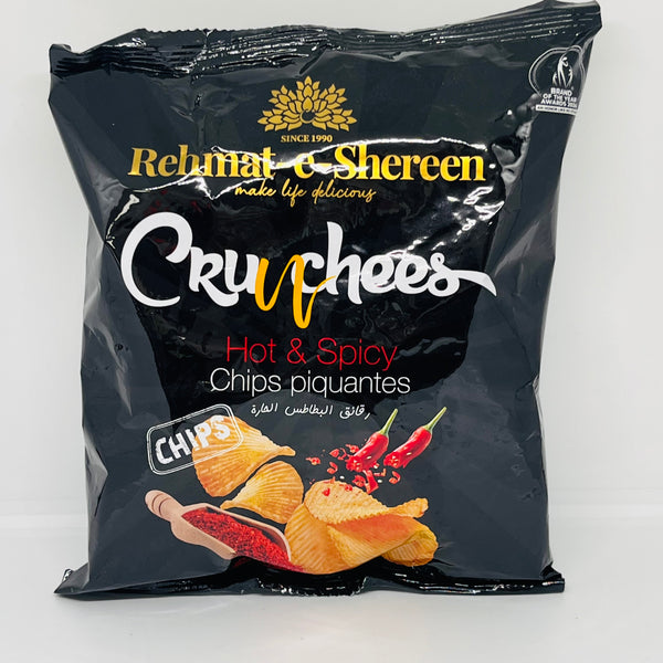 REHMAT-e-SHEREEN Potato Chips Hot & Spicy 100g
