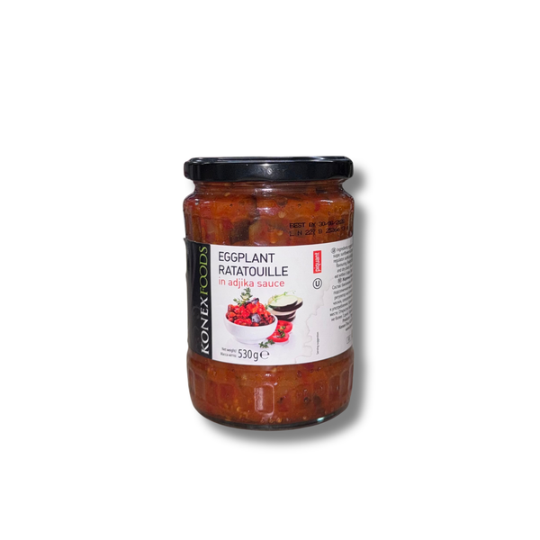 KONEX Eggplant Ratatouille in Adjika Sauce 530g