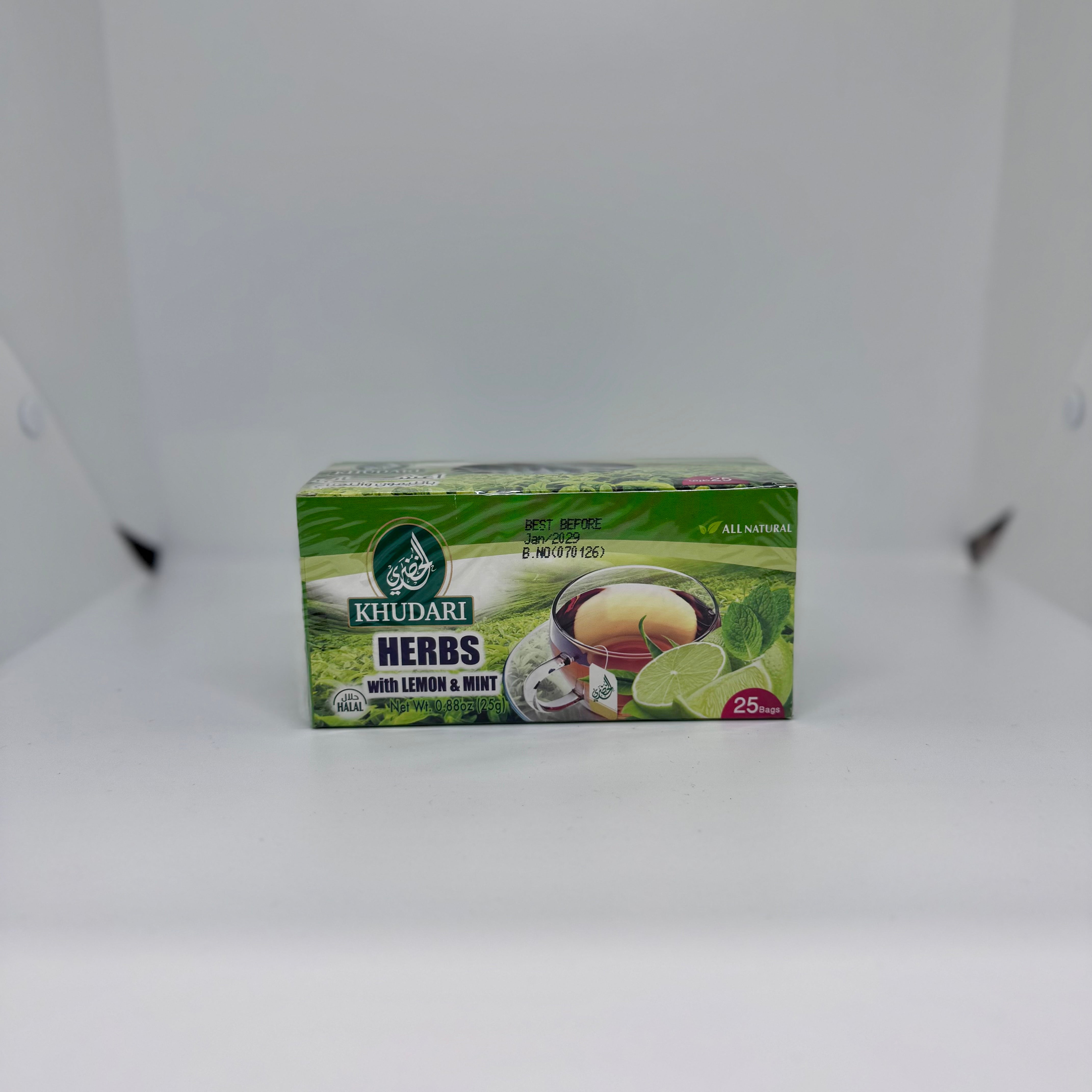 ALKHUDARI Lemon & Mint Tea 25TB 25g