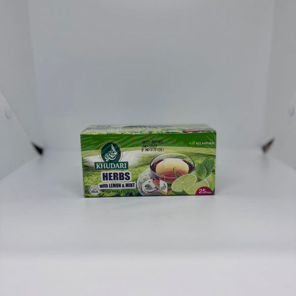 ALKHUDARI Lemon & Mint Tea 25TB 25g