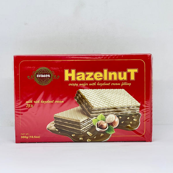 EVROPA Hazelnut Cream Wafers 300g