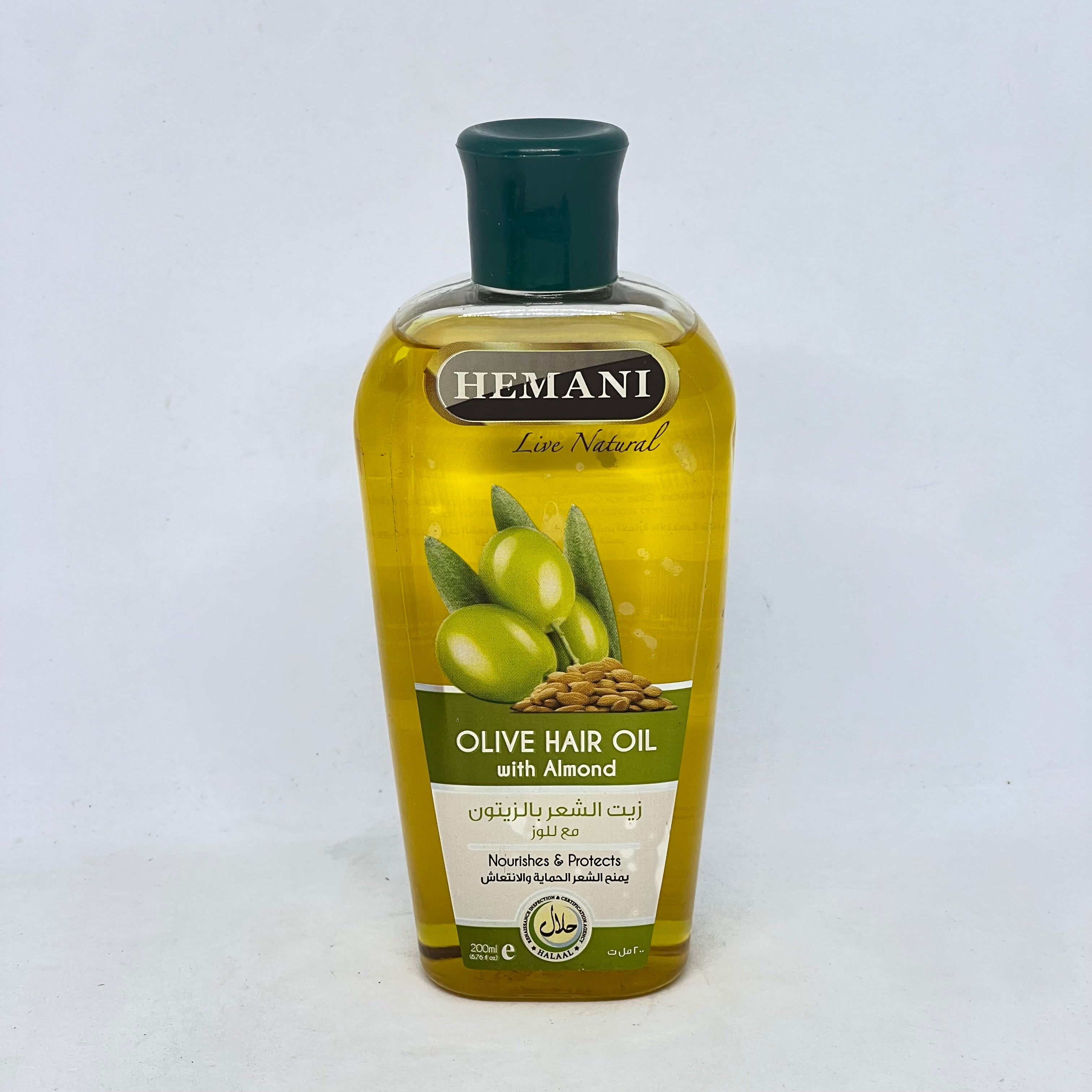 HEMANI Olive w/ Almond Hair Oil 200mL