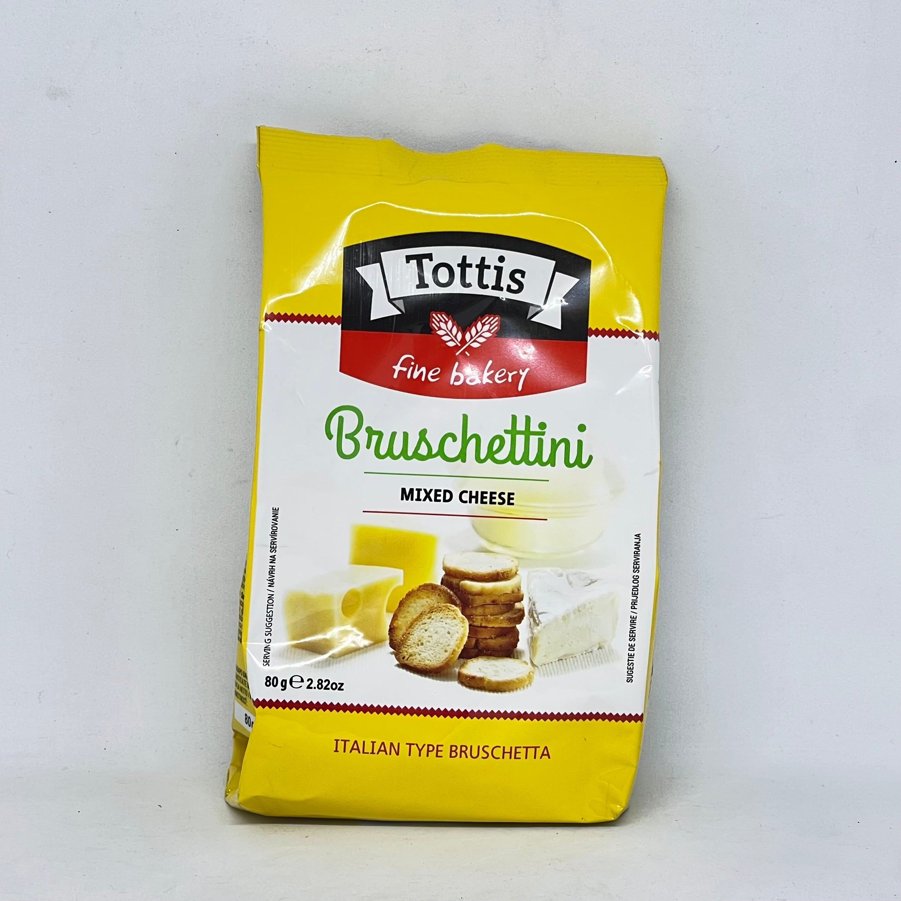 TOTTIS Bruchettini Mixed Cheese 80g