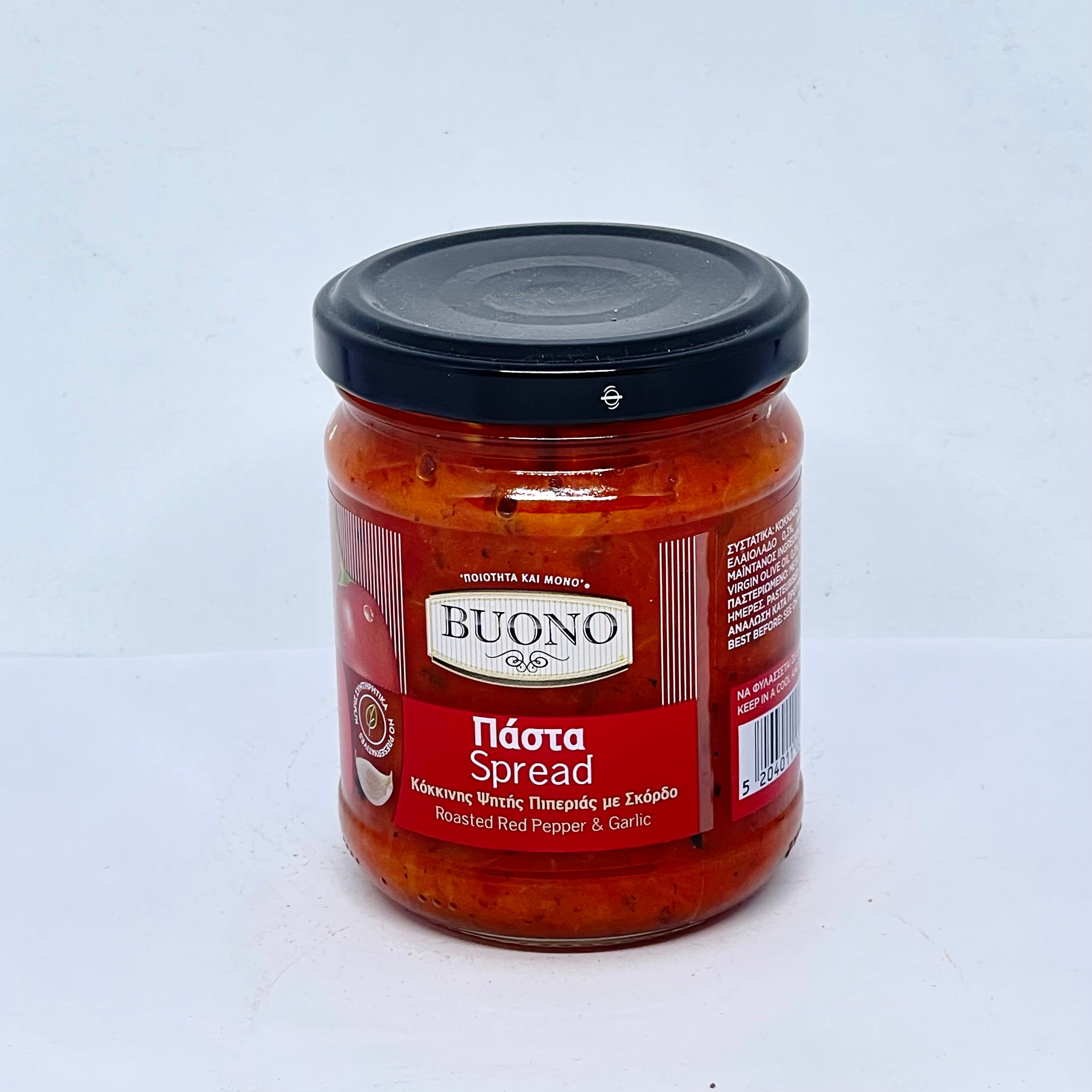 BUONO Roasted Red Pepper w/ Garlic 200g