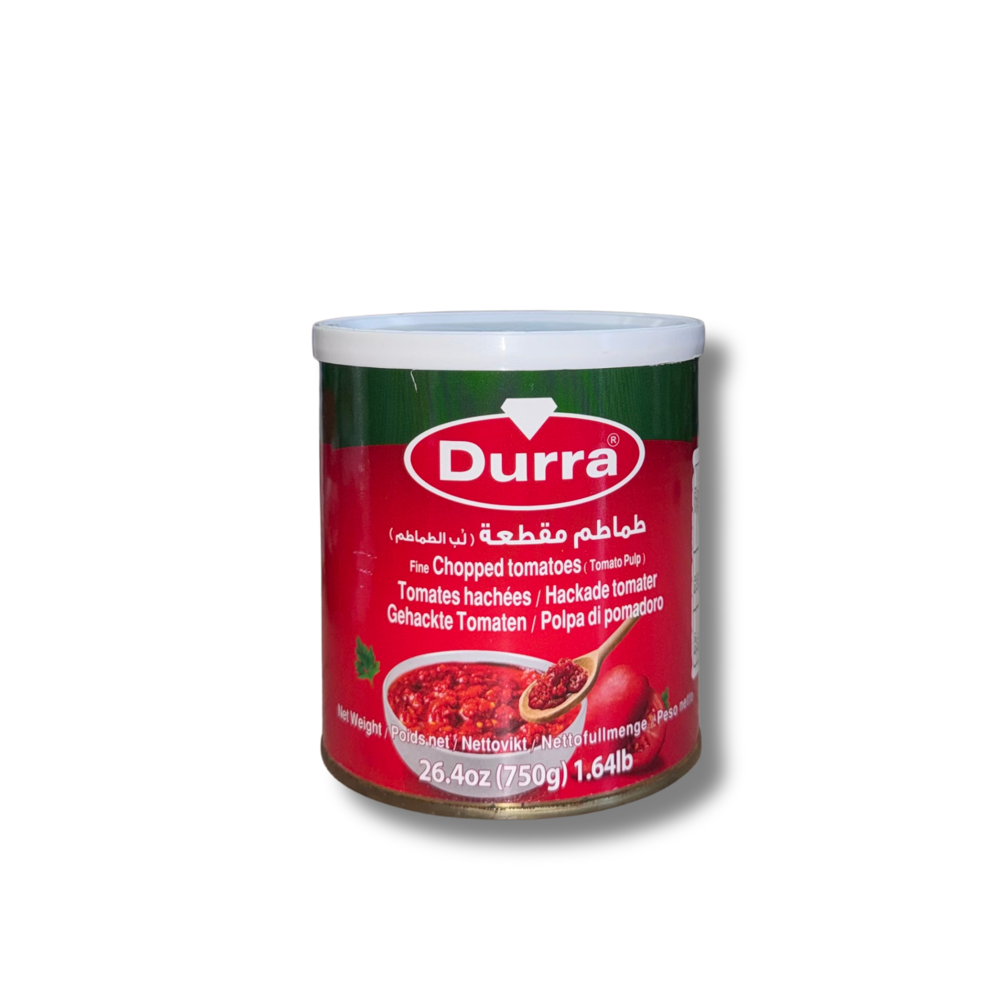 DURRA Canned Fine Chopped Tomato Pulp 750g