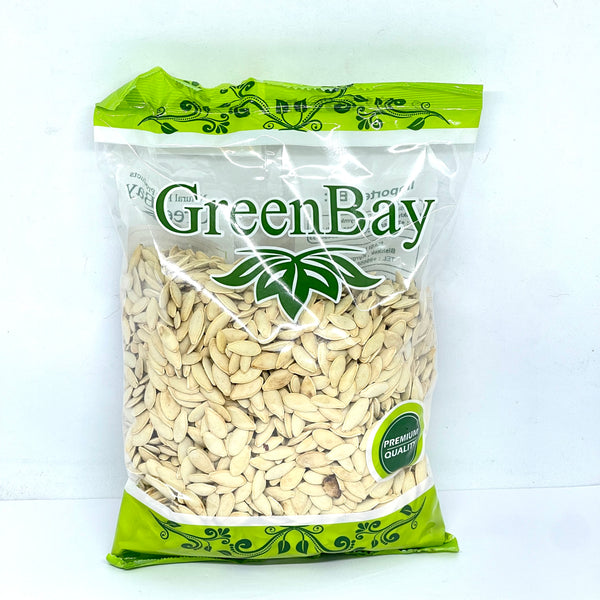 GREEN BAY Large White/Yellow Pumpkin Seeds 500g