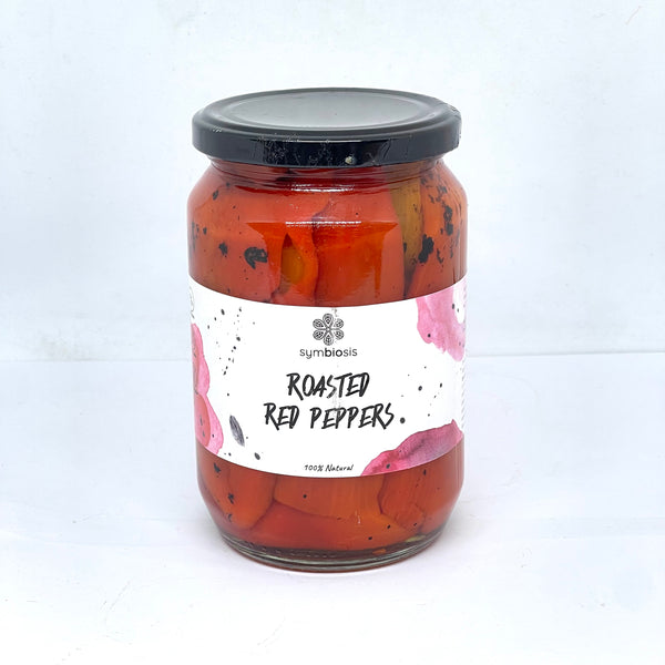 SYMBIOSIS Roasted Red Peppers 680g