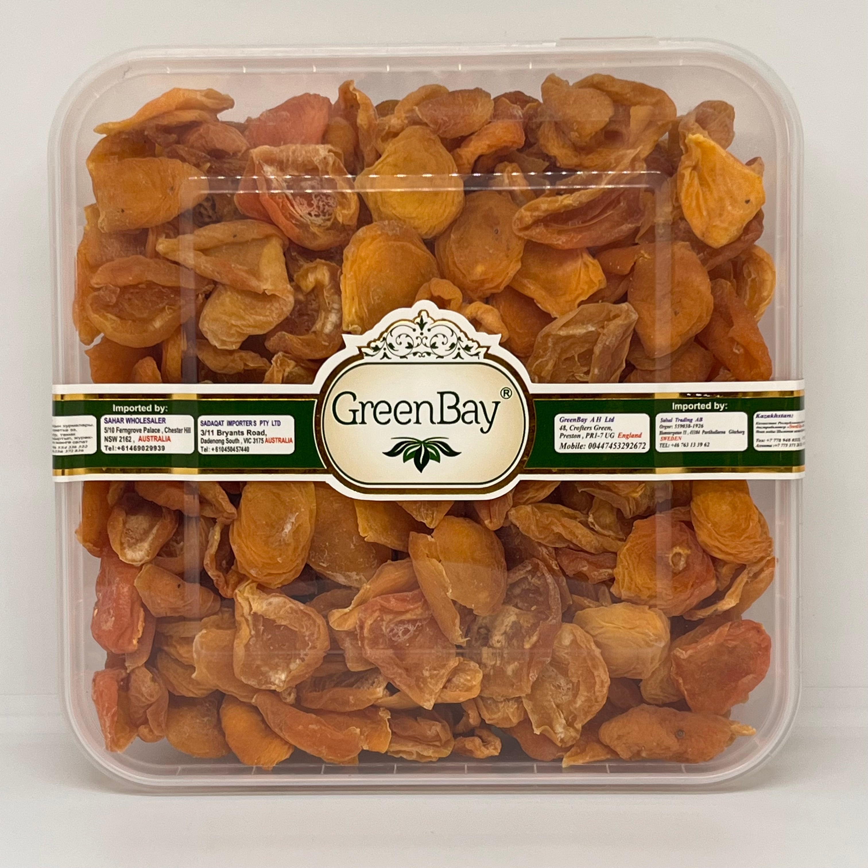 GREEN BAY AFG Sour Dried Apricots 900g