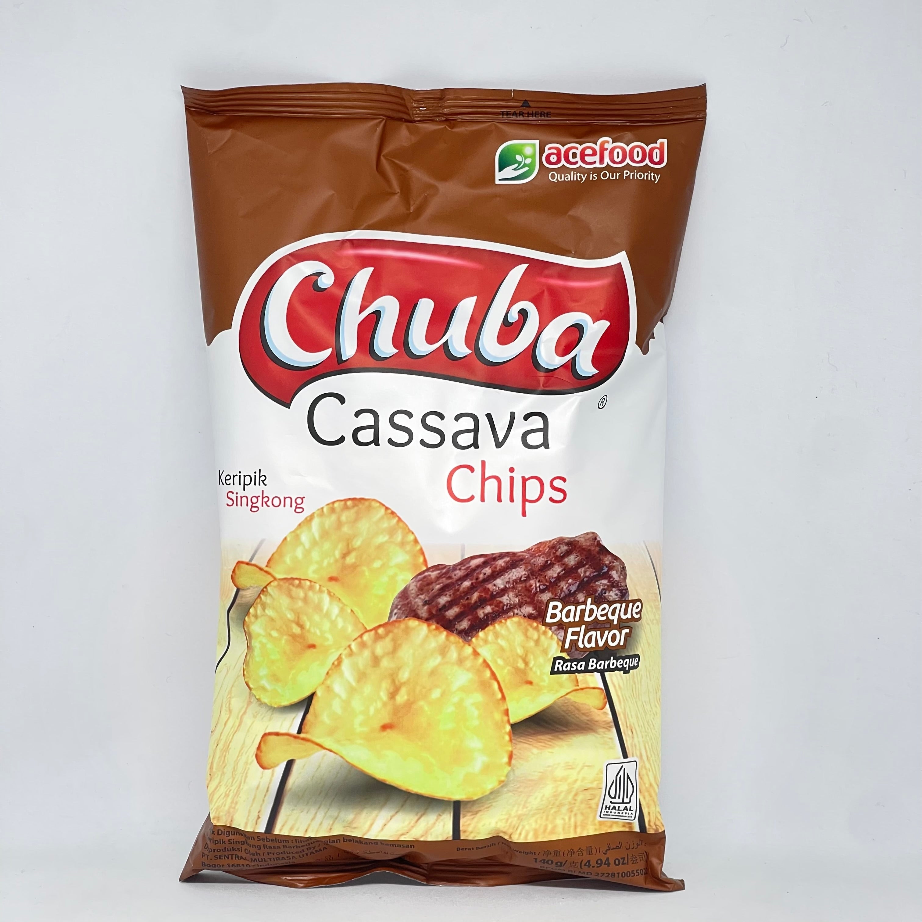 CHUBA Cassava Chips BBQ 140g