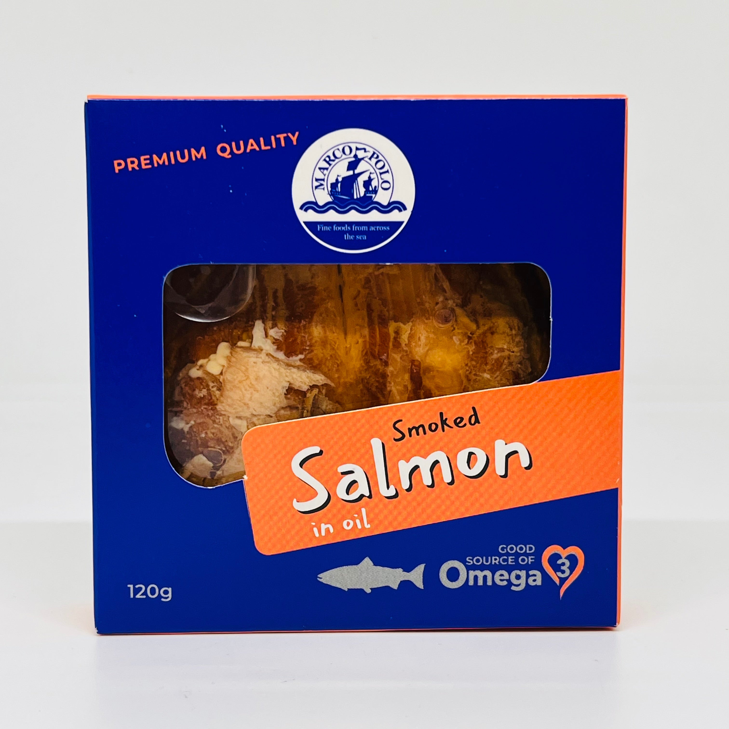 MARCO POLO Smoked Salmon in Oil 120g