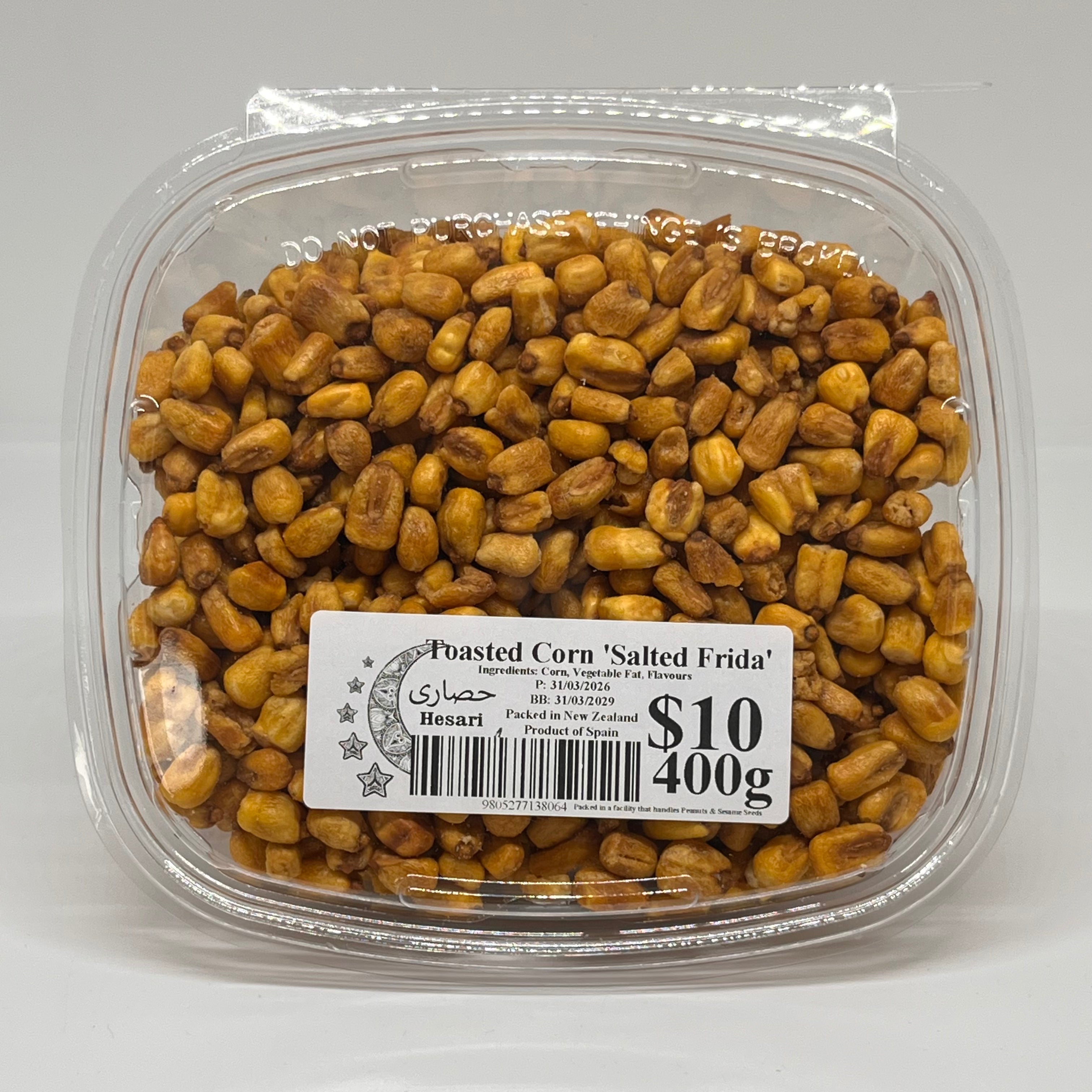 PAYKARI Toasted Corn Salted Frida Container 400g