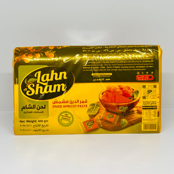 LAHN AL SHAM Dried Apricot Paste 'Qamar-Al-Deen' 400g