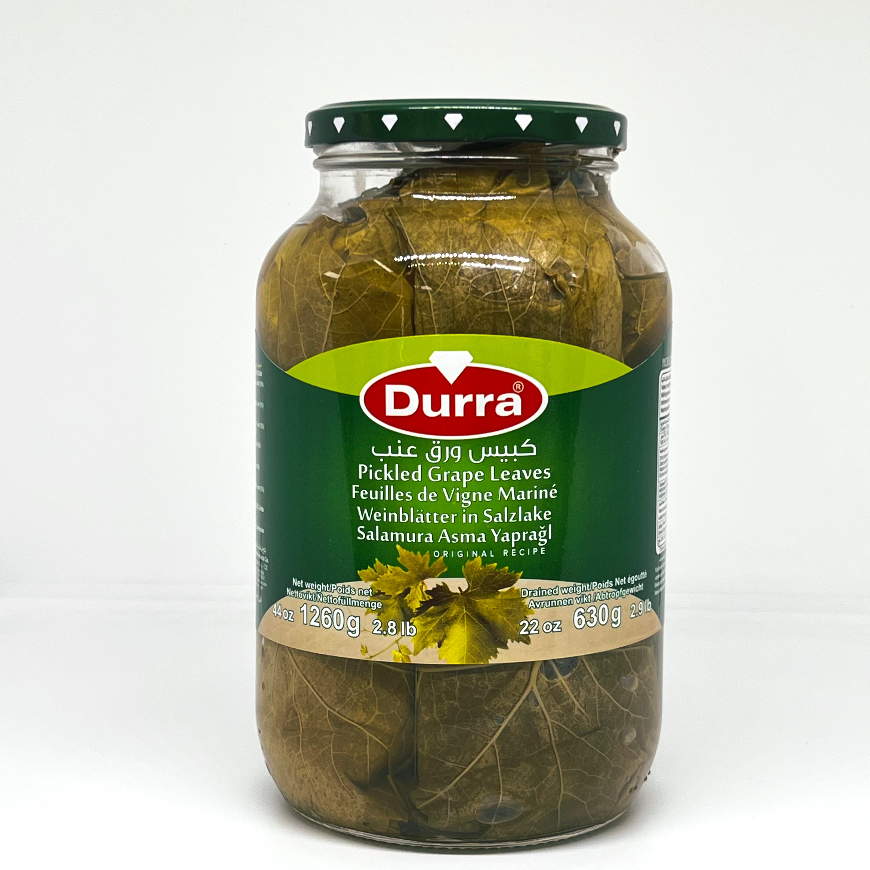 DURRA Pickled Grape Leaves 1.2kg