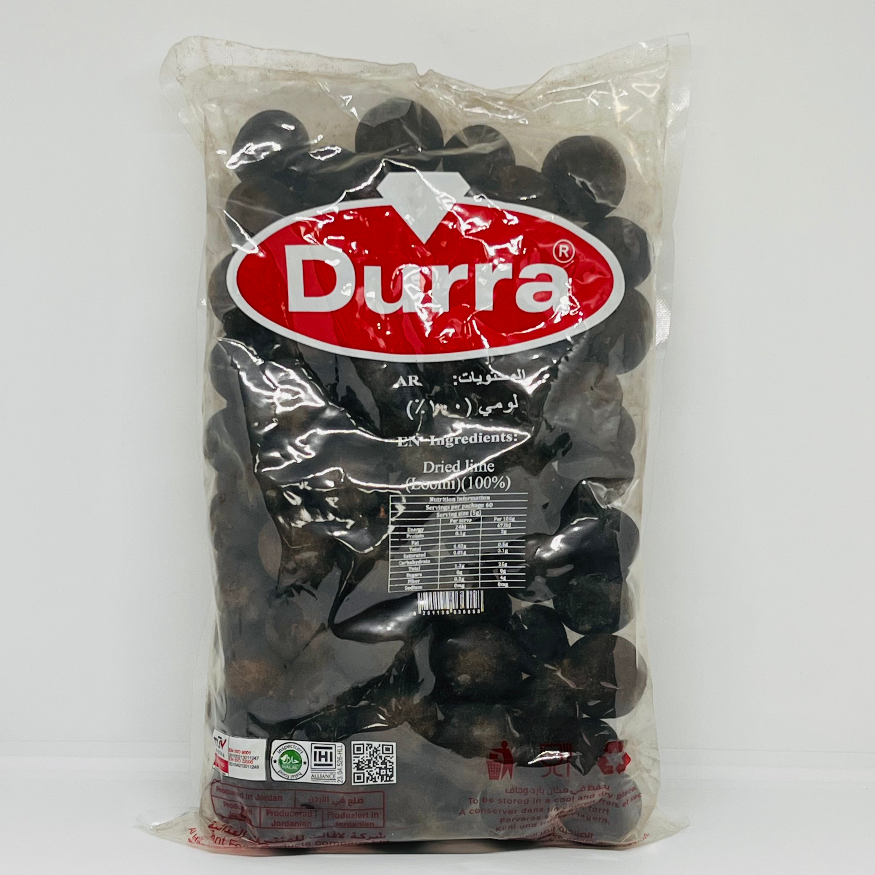 DURRA Dried Lemon Black 300g